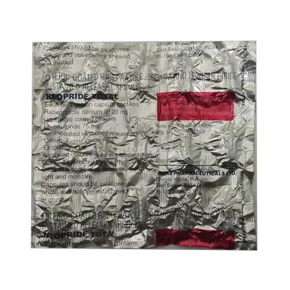 neopride total 20mg capsule 15's